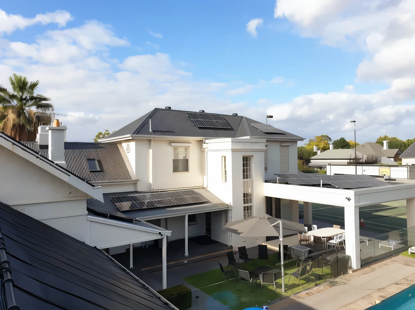 Whole-home solar installation